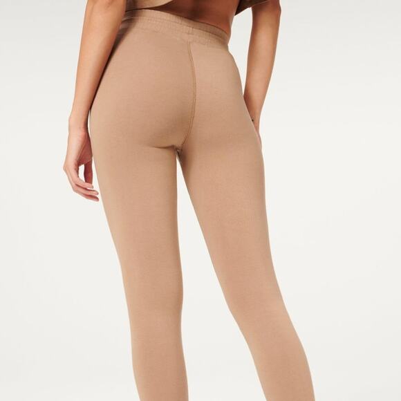 NWT Good American Brown Legging Size 0 Essential Comfy Tie Waist High Rise - Picture 13 of 13